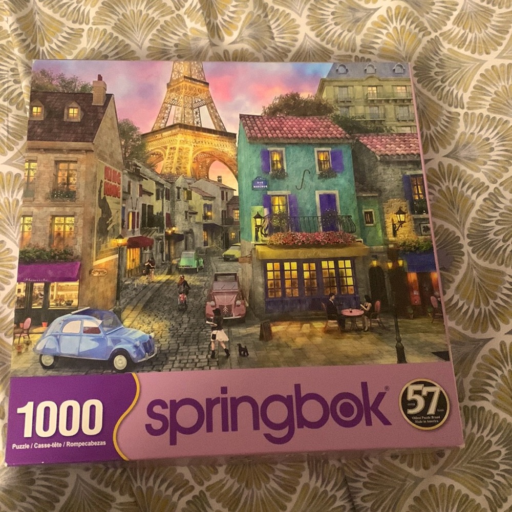1,000 Piece Puzzle of “Eiffel Magic”